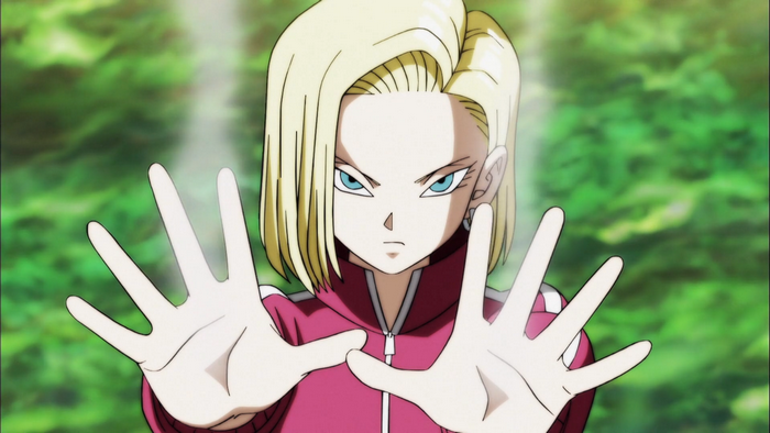 Android 18 from Dragon Ball