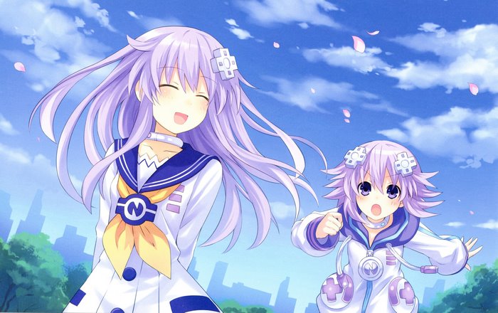 Neptune from Hyperdimension Neptunia