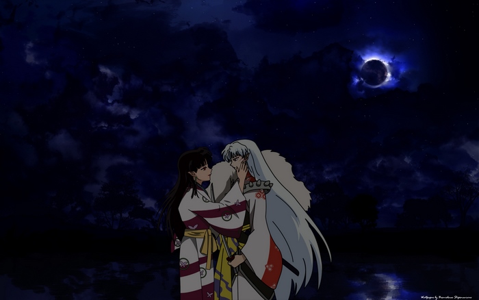 Kagome and Inuyasha from Inuyasha
