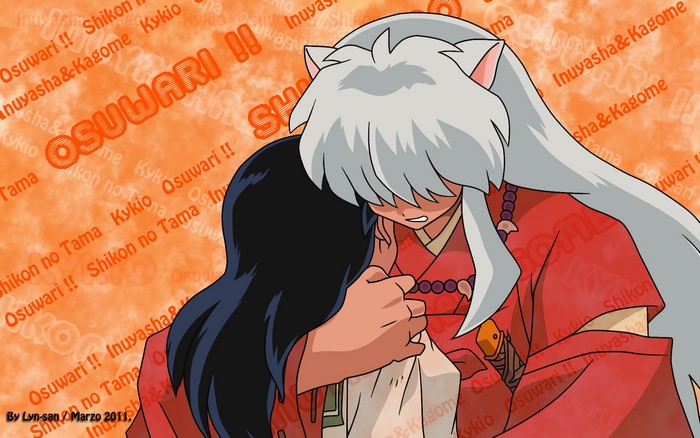Inuyasha and Kagome from Inuyasha