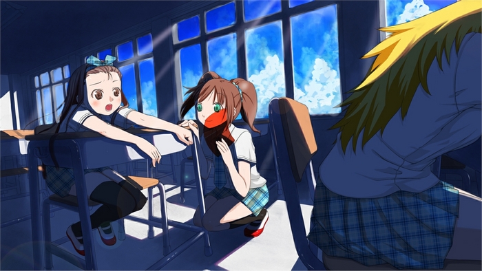 Yayoi Takatsuki in classroom