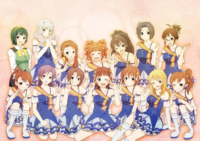 Idolmaster: Yayoi Takatsuki and friends