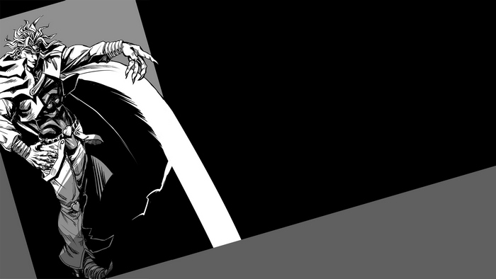 Dio Brando from JoJo's Bizarre Adventure