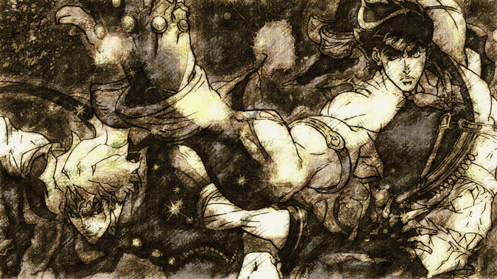 Dio Brando from JoJo's Bizarre Adventure