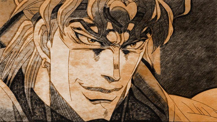 Dio Brando from JoJo's Bizarre Adventure