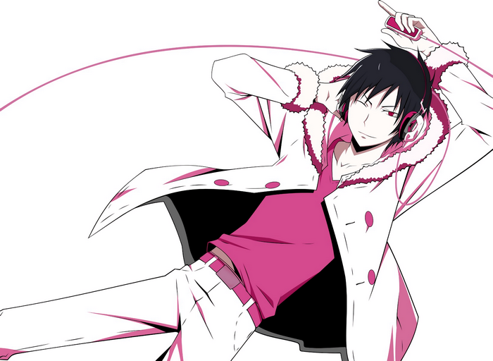 Izaya Orihara listening to music
