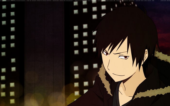 Izaya Orihara from Durarara!!