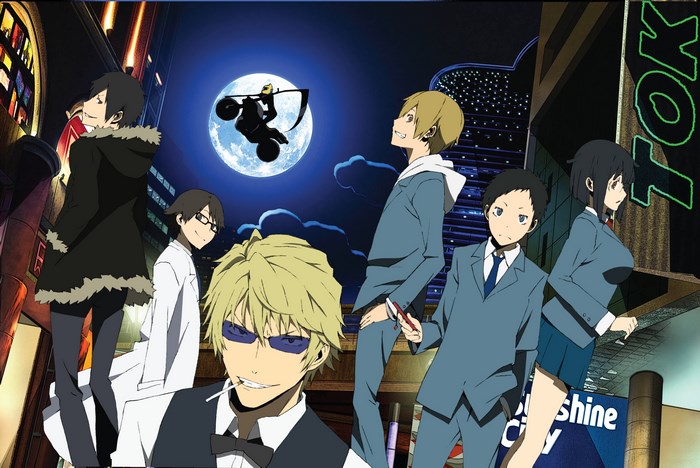 Izaya Orihara and friends in Ikebukuro