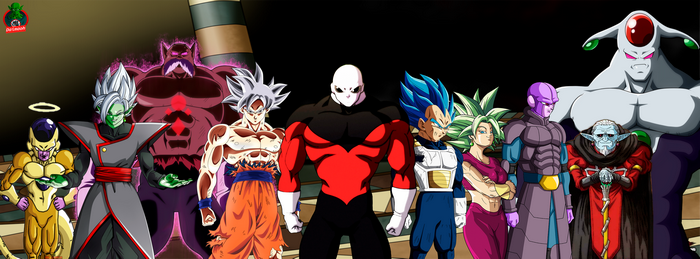 Zamasu and other characters from Dragon Ball Super