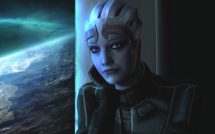 Liara T'Soni from Mass Effect