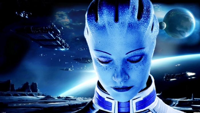 Liara T'Soni from Mass Effect