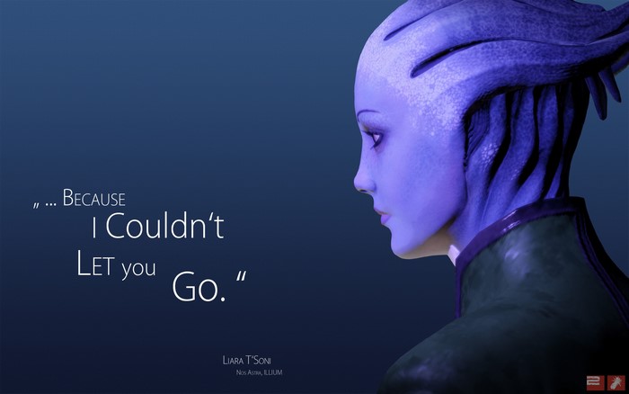 Liara T'Soni from Mass Effect quote