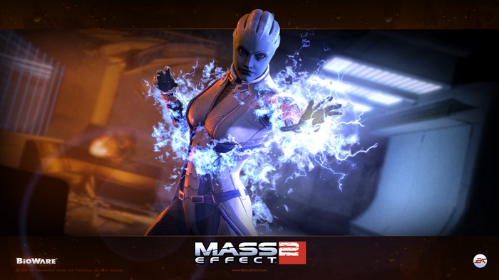 Liara T'Soni from Mass Effect 2