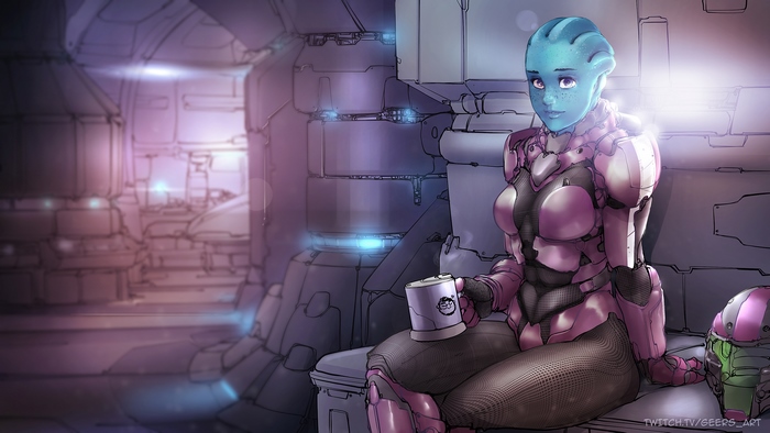 Liara T'Soni from Mass Effect