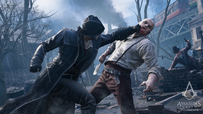 Jacob Frye from Assassin's Creed Syndicate fighting