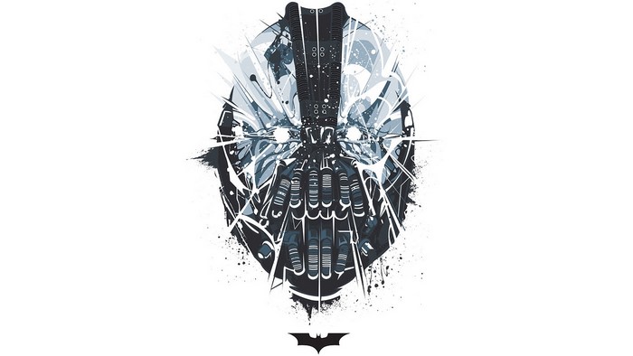 Bane from Batman Mask Art