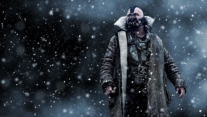 Bane from Batman in Snow