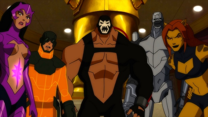 Bane and villains from Batman
