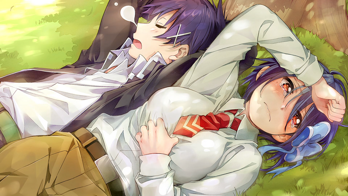 Seishirou Tsugumi sleeping