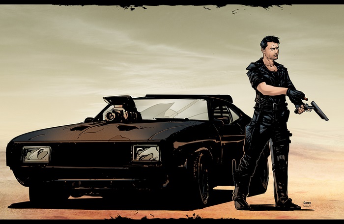 Max Rockatansky with Interceptor