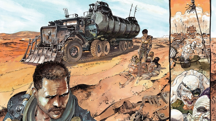 Max Rockatansky and War Rig in Mad Max