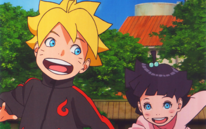 Boruto and Himawari Uzumaki from Naruto
