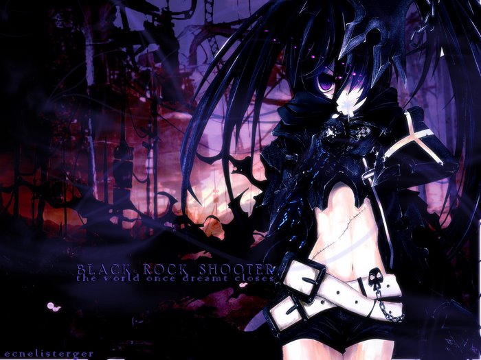 Black Rock Shooter from Black Rock Shooter