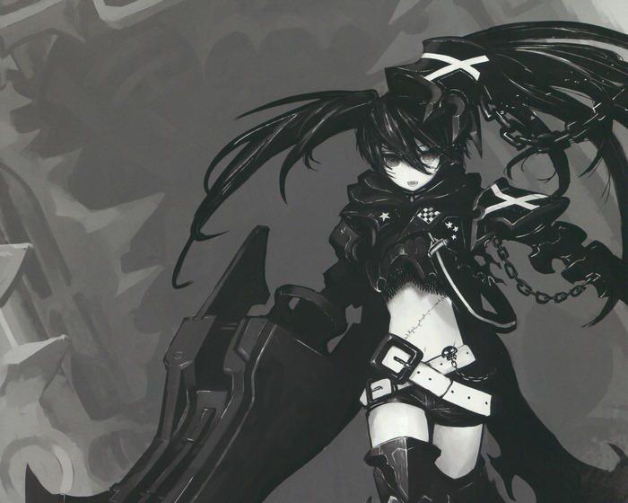 Black Rock Shooter with large cannon