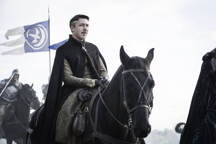 Petyr Baelish on horseback
