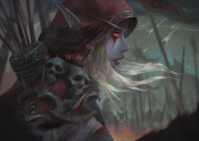 Sylvanas Windrunner from World of Warcraft