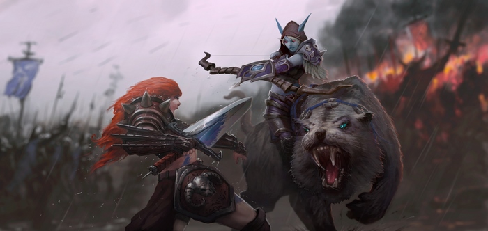 Sylvanas Windrunner from World of Warcraft