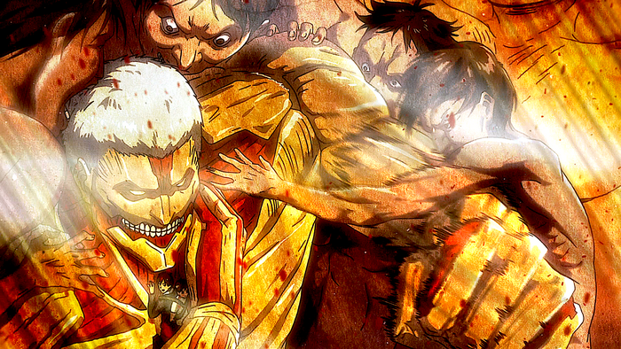 Attack on Titan: Armored Titan and Eren