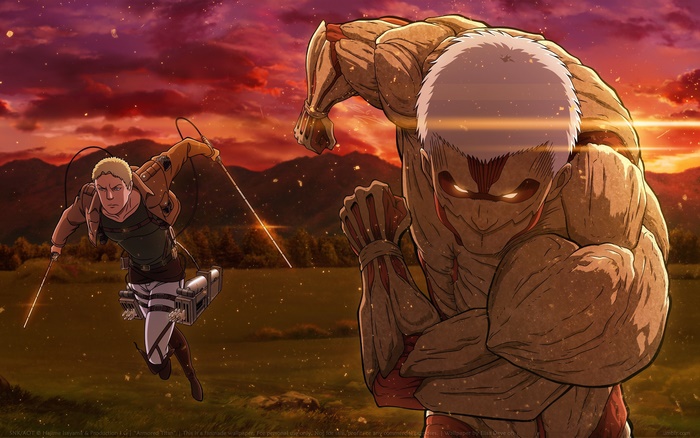 Reiner Braun from Attack on Titan