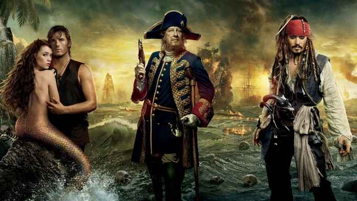 Hector Barbossa and Pirates of the Caribbean characters