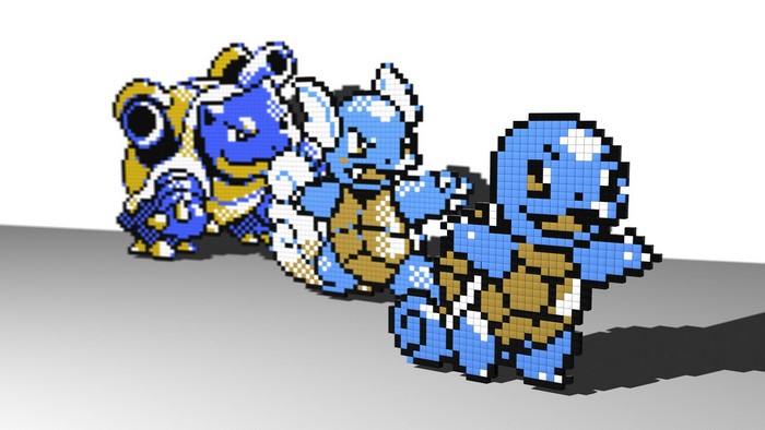 Blastoise evolution line from Pokemon