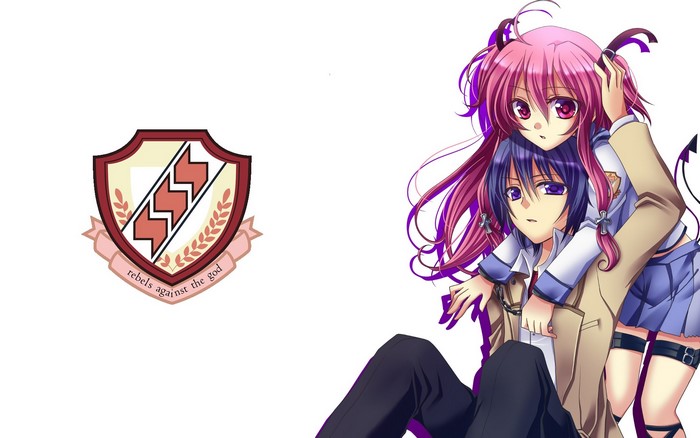Angel Beats! Yui and Otonashi