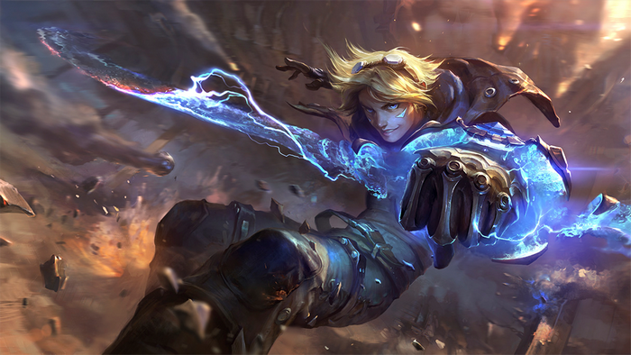 Ezreal from League of Legends