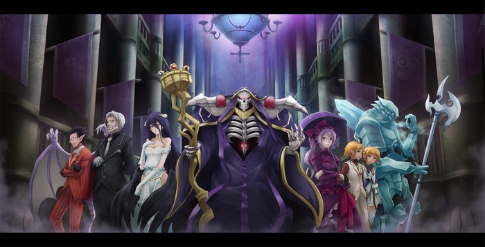 Ainz Ooal Gown and his Guardians from Overlord