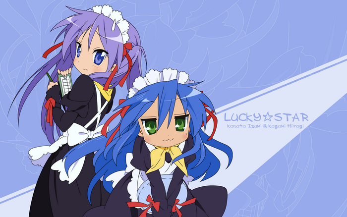 Konata Izumi & Kagami Hiiragi from Lucky Star