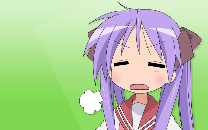Kagami Hiiragi from Lucky Star