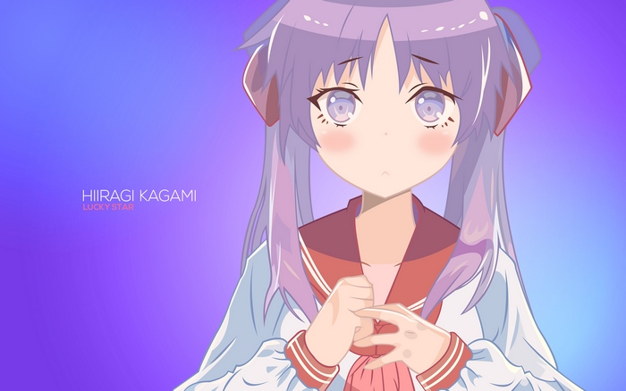 Kagami Hiiragi from Lucky Star