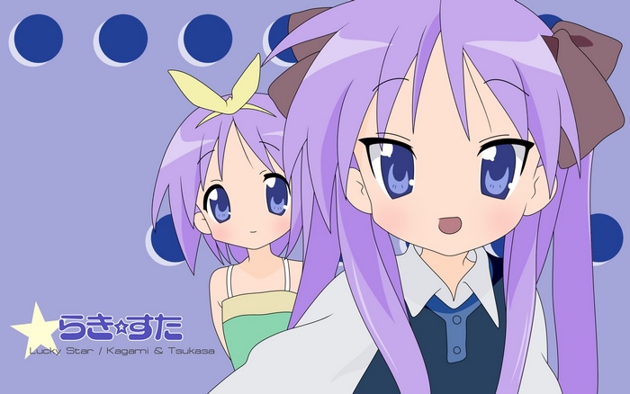 Lucky Star Kagami & Tsukasa