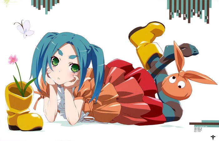 Yotsugi Ononoki from Monogatari Series