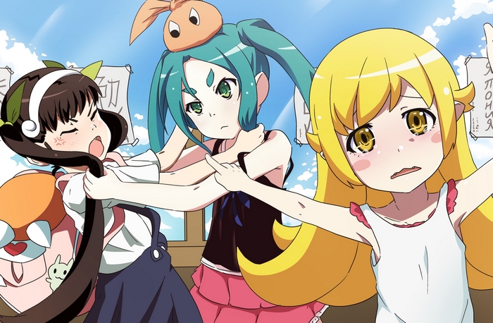 Yotsugi Ononoki from Monogatari Series