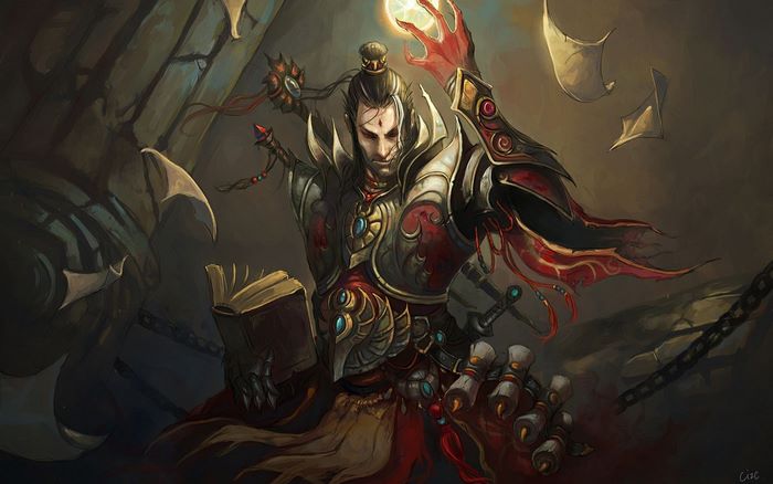 Wizard from Diablo III