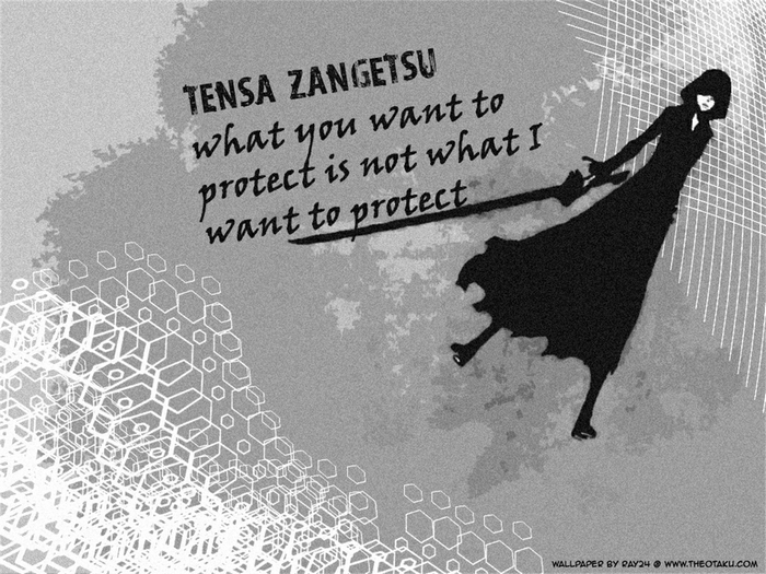 Tensa Zangetsu from Bleach quote