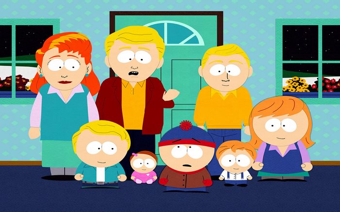 South Park Family Portrait