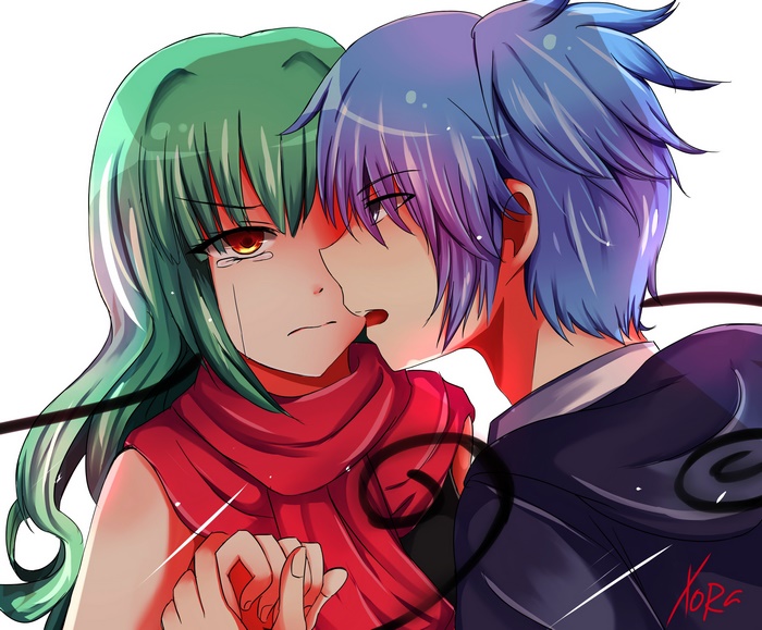 Nagisa Shiota and Kaede Kayano from Assassination Classroom
