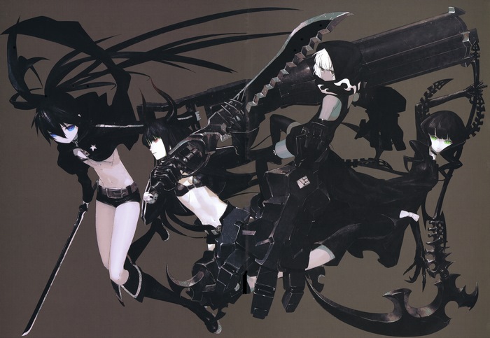 Black Rock Shooter characters
