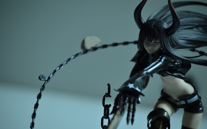Black Rock Shooter from Black Gold Saw
